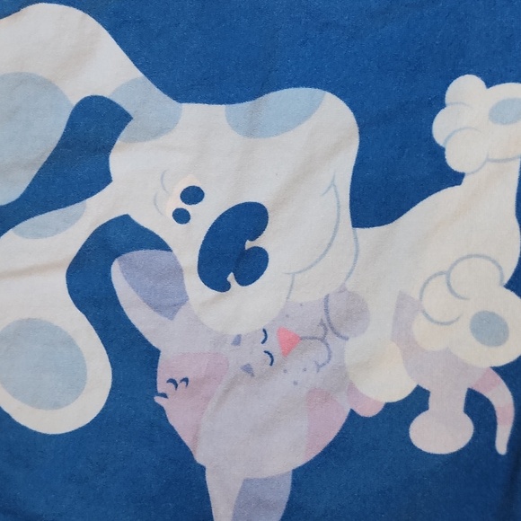 Blues Clues Beach Towel Vintage 2000 Periwinkle And Blue Vacation Resort Cruise - Picture 4 of 10